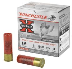 Winchester Ammunition Xpert HI-Velocity Steel 12Ga 3" #4 Steel Shot 25rd