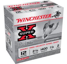 Winchester Ammunition XPERT STEEL HIGH VELOCITY 12Ga 2.75" #2 Steel Shot 25rd