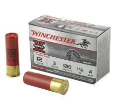 Winchester Ammunition Super-X Turkey 12Ga 3" #4 Shotshell 10rd