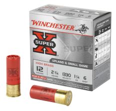 Winchester Ammunition Super-X 12Ga 2.75" #6 Shotshell 3 3/4 Dram 25rd