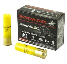 Winchester Ammunition Double X Magnum Turkey 20Ga 3" #5 Shotshell 10rd