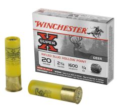 Winchester Ammunition Super-X 20 Ga 2.75" Rifled Slug 5rd