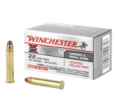 Winchester Ammunition Super-X 22 WMR 40Gr JHP 50rd