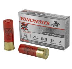 Winchester Ammunition Super-X 12Ga 2.75" 4 Buckshot 5rd