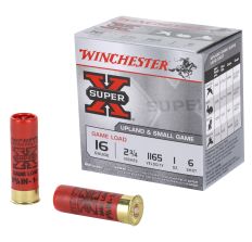 Winchester Ammunition Super-X 16Ga 2.75" #6 Shotshell 25rd