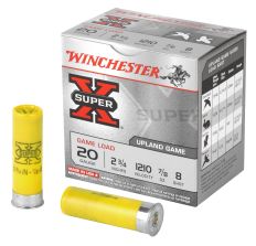 Winchester Ammunition Super-X 20 Ga 2.75" #8 Shotshell 25rd