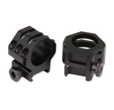 Weaver 1" High Ring Picatinny Tactical Black