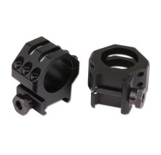 Weaver 30mm High Ring Picatinny Black