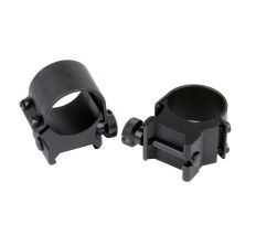 Weaver Top Mount 1" High Ring Black