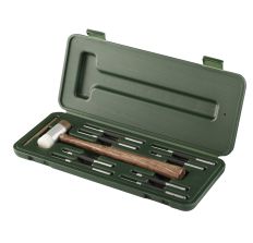 Weaver Hammer & Punch Set Tool Black, Green