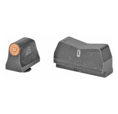 XS Sights DXT2 Suppressor Height Sight Glock 17/19 Taurus G3c Walther PDP Black, Orange