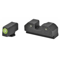 XS Sights R3D Night Sights Glock 20 Green Tritium Front Black Rear