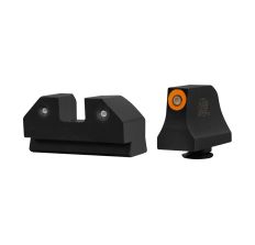 XS Sights R3D Suppressor Height Night Sight Glock 43 Orange