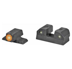 XS Sights R3D Night Sights Sig Sauer/Springfield/FN Orange Tritium Front Black Rear