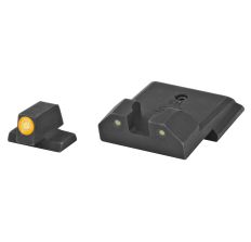 XS Sights R3D Night Sights M&P & M2.0 Shield Orange Tritium Front Black Rear